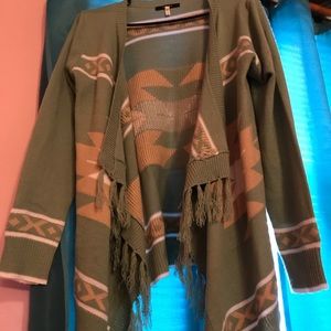 Aztec cardigan